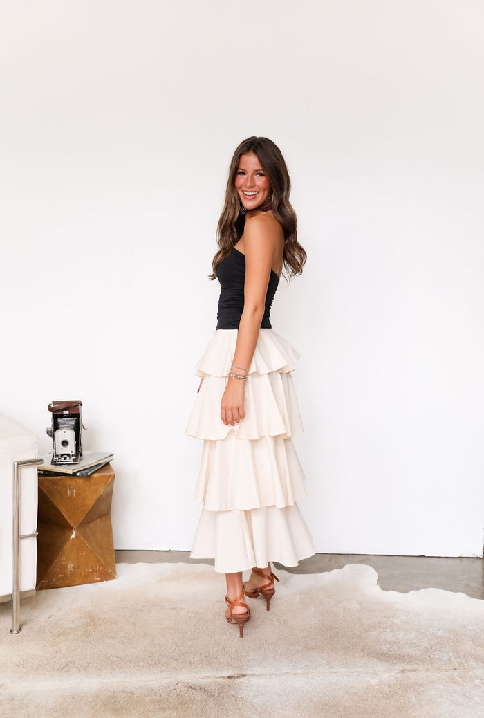 Gwynn Maxi Dress - Ecru