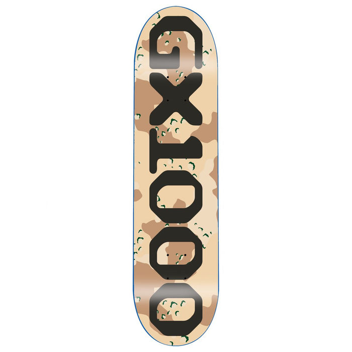 GX1000 OG LOGO CAMO BLACK DECK (8.25)