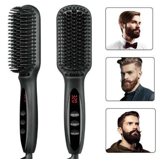 Hair Straightener Brush Pro