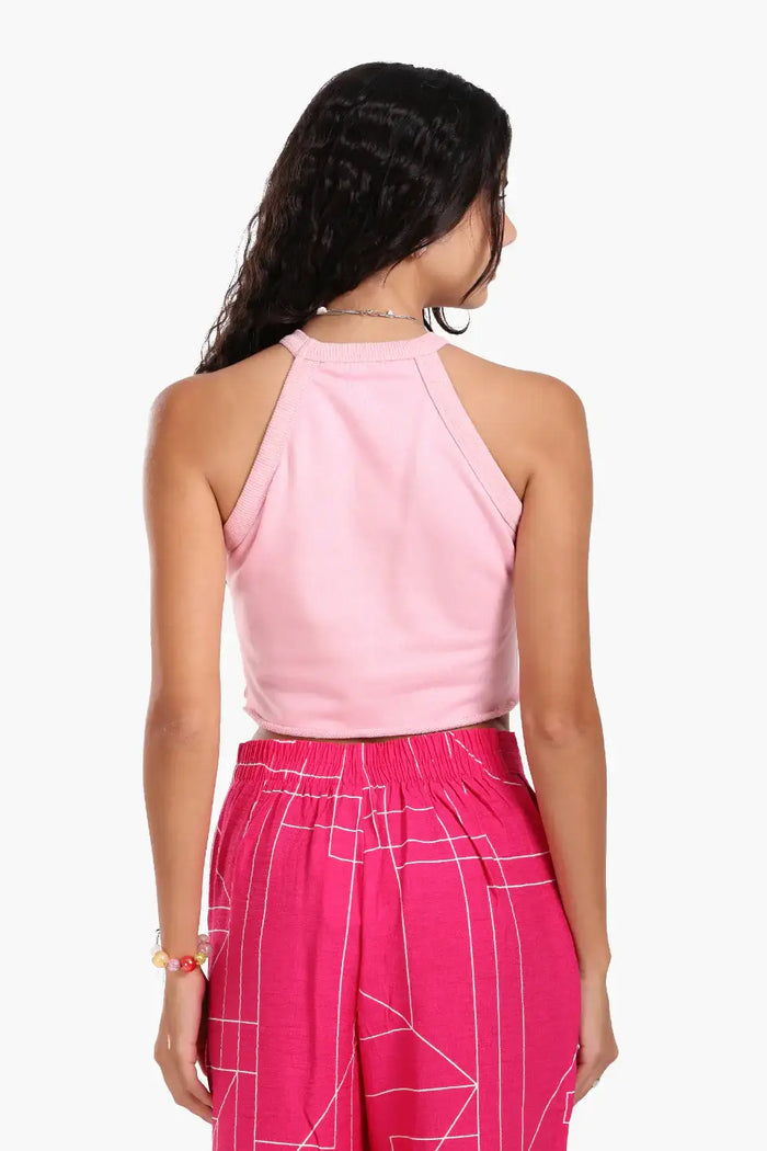 Halter Neck Lounge Top