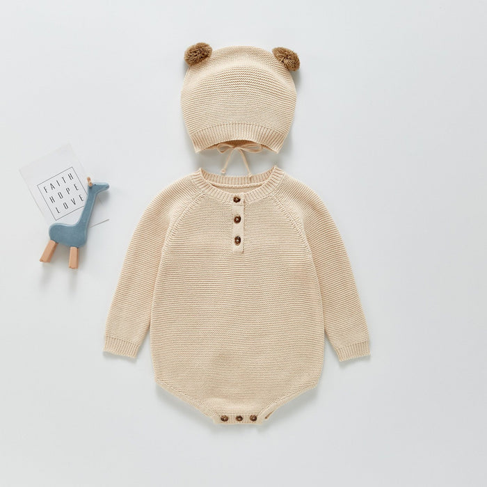 Sweater Romper & Hat - 2 Pc Set Dress Yo Baby Wholesale
