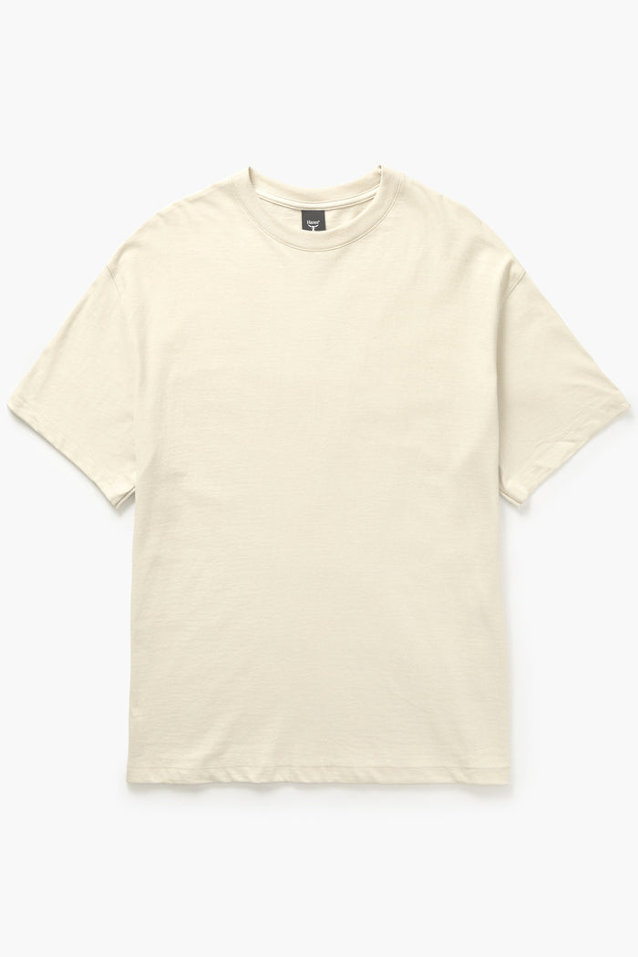 Hanes - Oversized Beefy-T 6oz T-Shirt - Sand