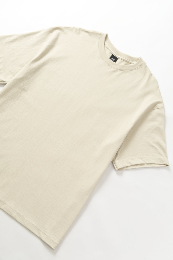 Hanes - Oversized Beefy-T 6oz T-Shirt - Sand