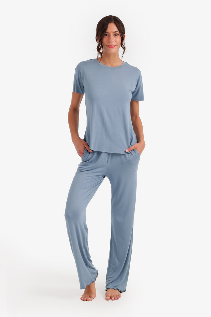 Blue Petroleum / S / Viscose