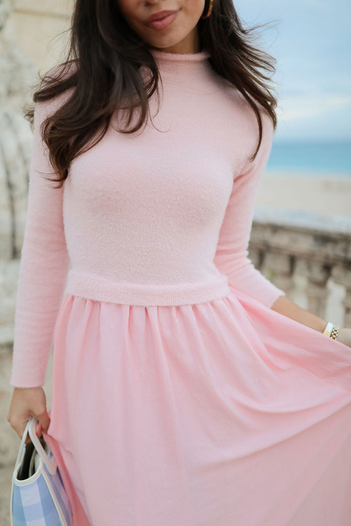 Helena Maxi Dress - Pink