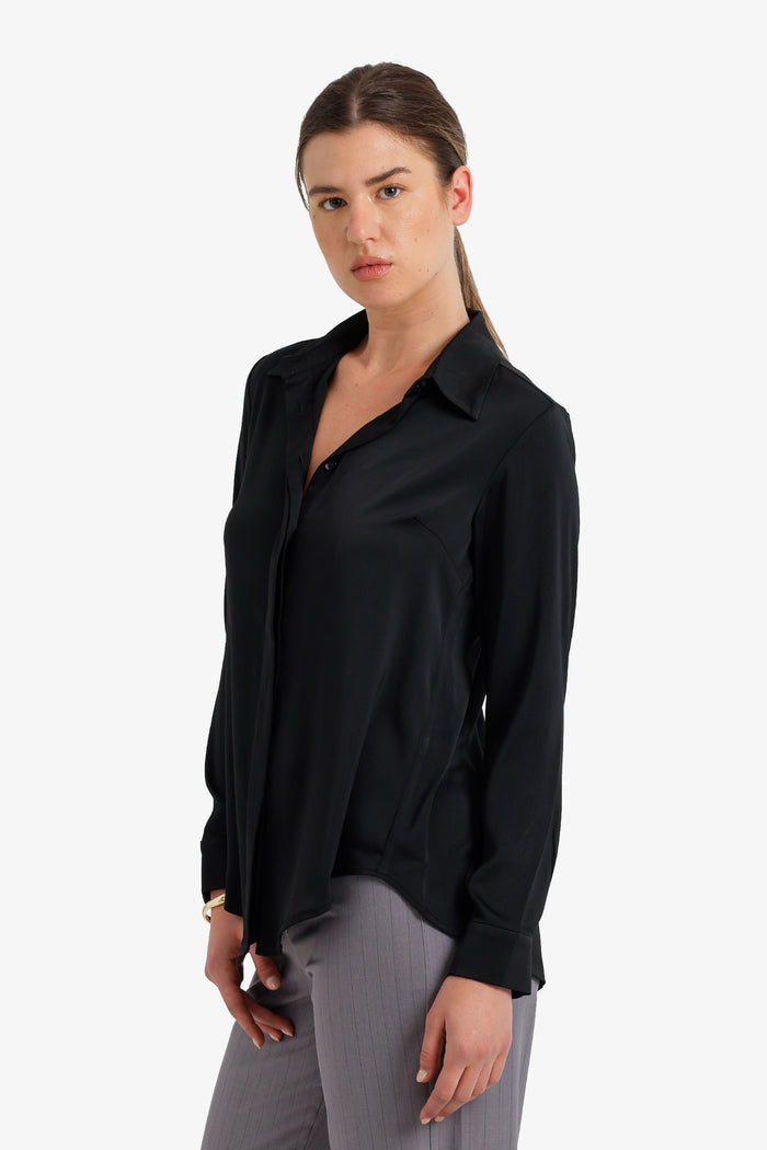 Hidden Placket Shirt