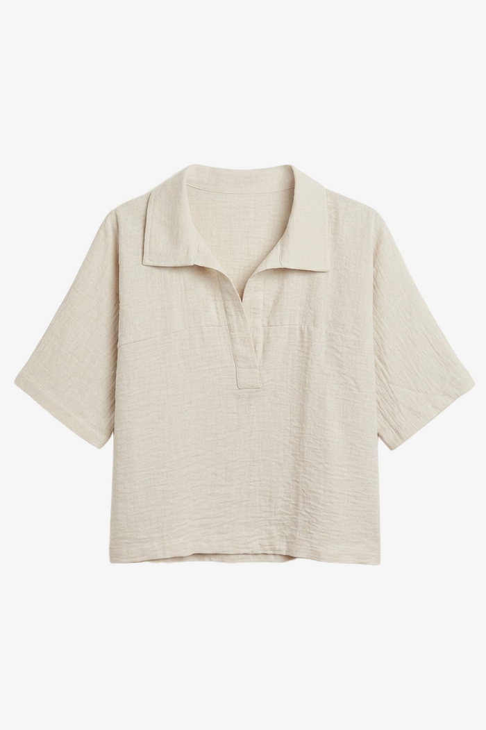 High-Low Lounge Blouse