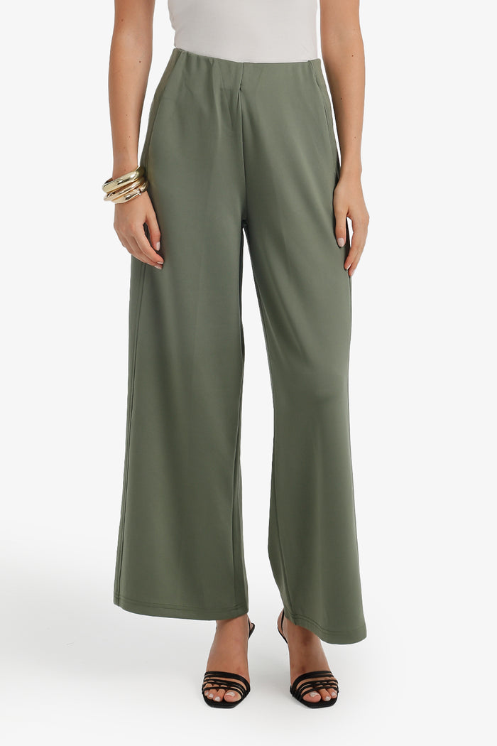 High Waist Pocketed Pants