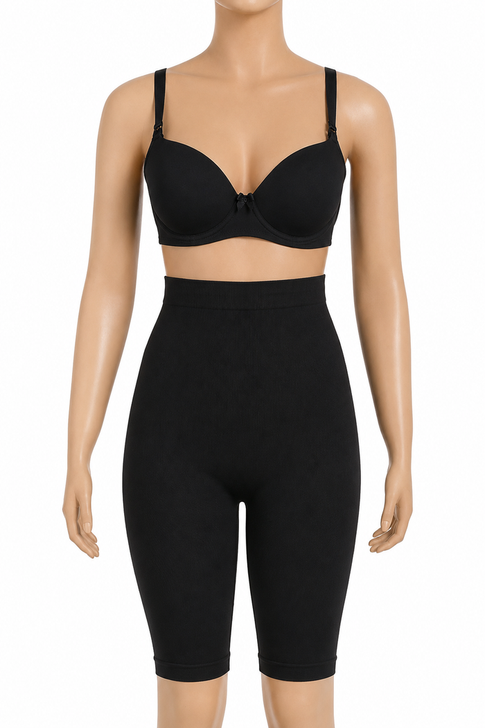 High-Waisted Corset Shorts