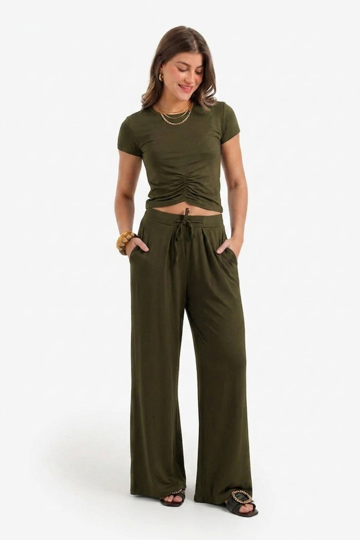 High-Waisted Lounge Pants