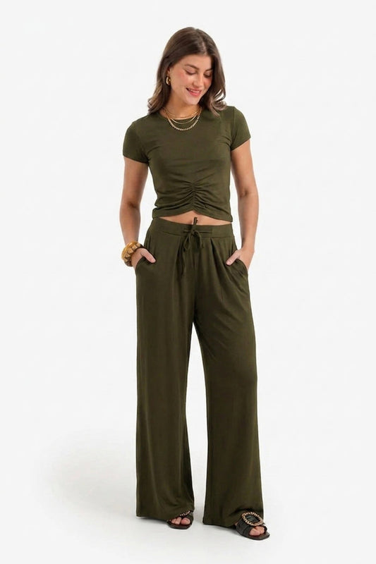 High-Waisted Lounge Pants