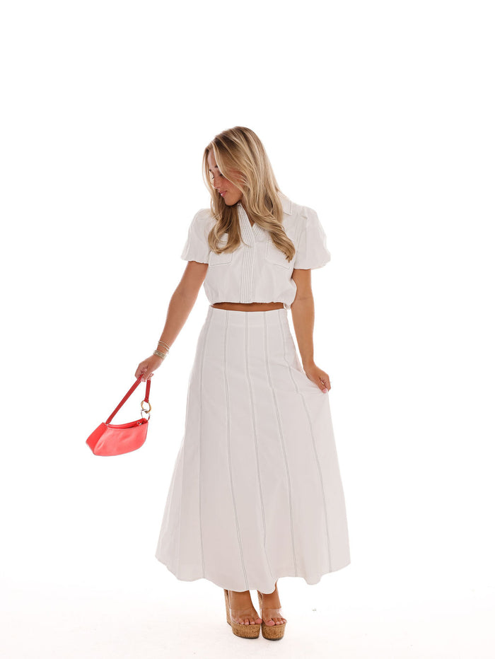 Hillary Top - White