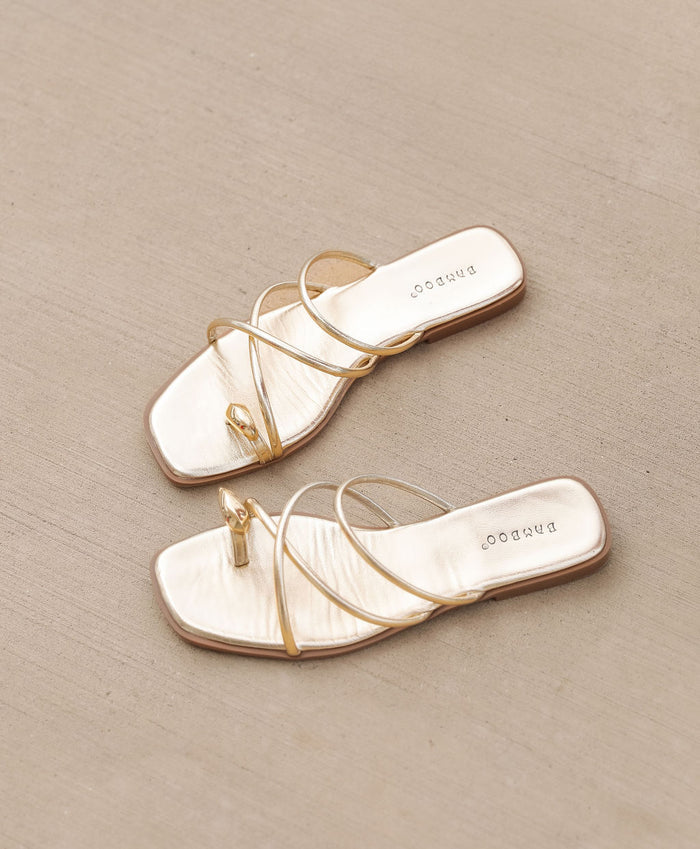 Hint Sandal - Gold