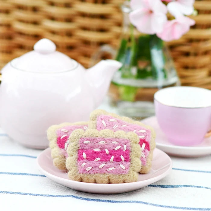 Iced Vovo Biscuits (Set of 3) Felt Play Food