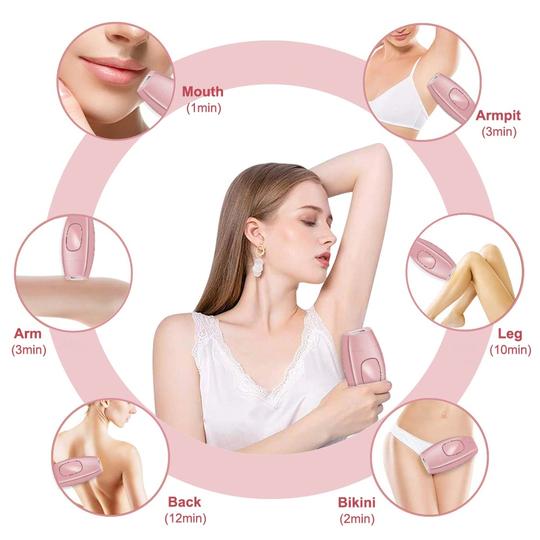 IPL LASER HAIR REMOVAL HANDSET AT HOME