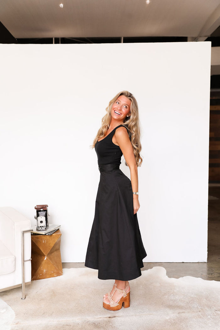 Isabella Midi - Black