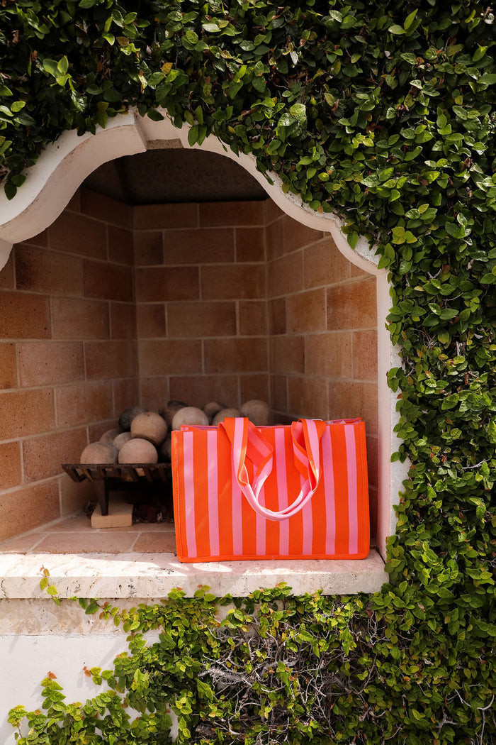 Isla Boxy Tote - Orange