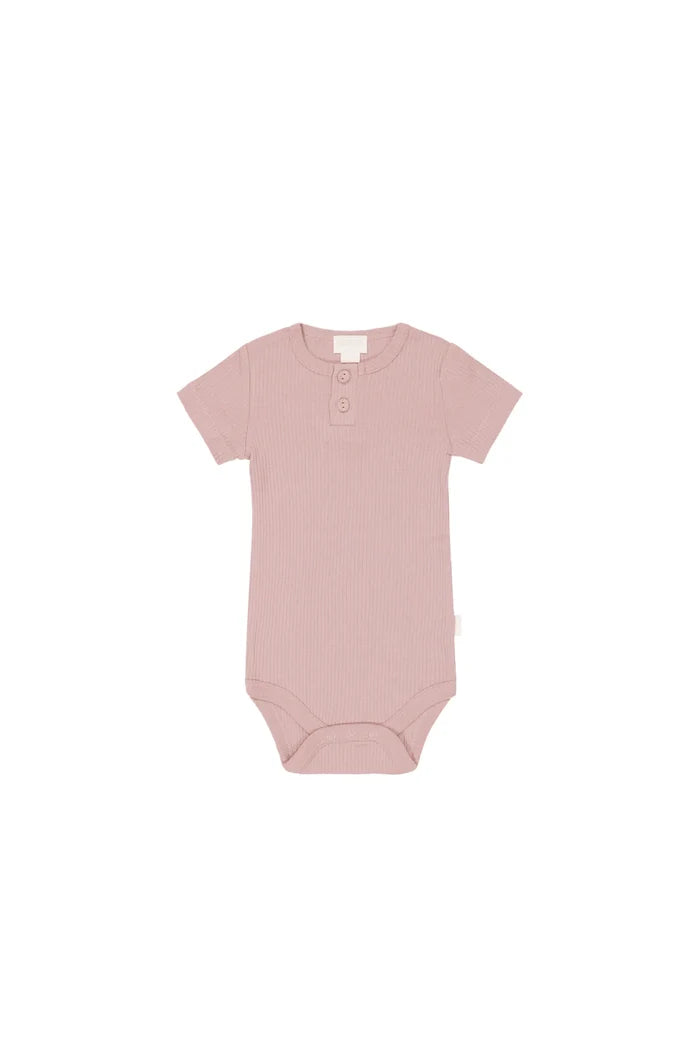Jamie Kay Organic Cotton Modal Darcy Rib Tee Bodysuit - Doll