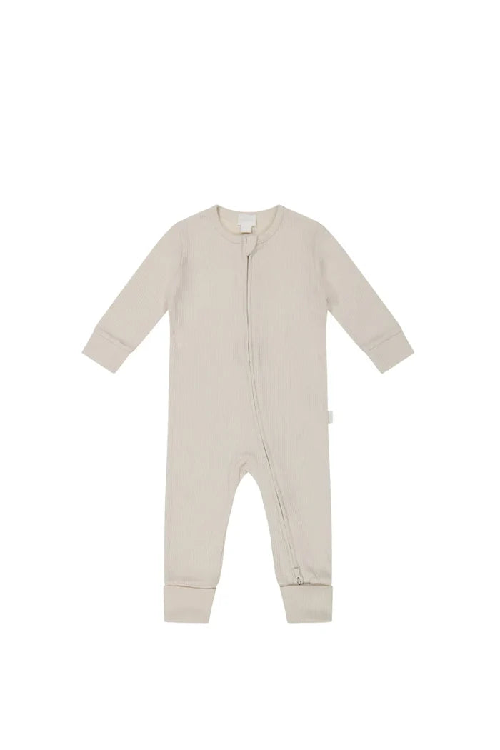 Jamie Kay Organic Cotton Modal Frankie Growsuit - Beech Size 1