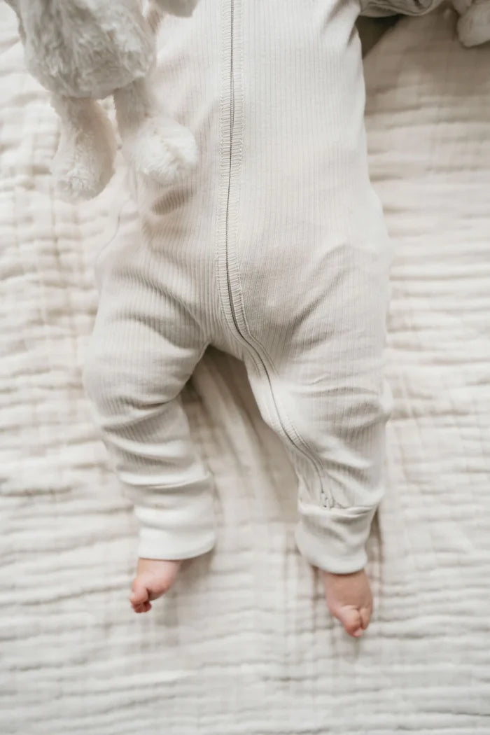Jamie Kay Organic Cotton Modal Frankie Growsuit - Beech Size 1