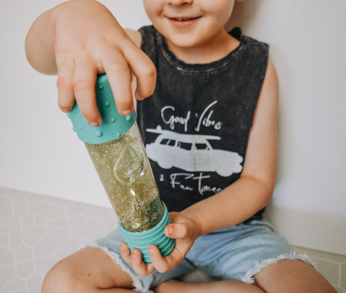 Jellystone DIY Calm Down Sensory Bottle - Mint