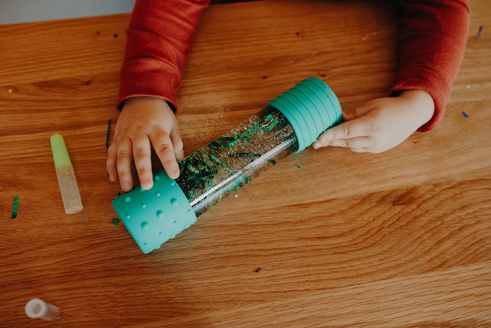 Jellystone DIY Calm Down Sensory Bottle - Mint