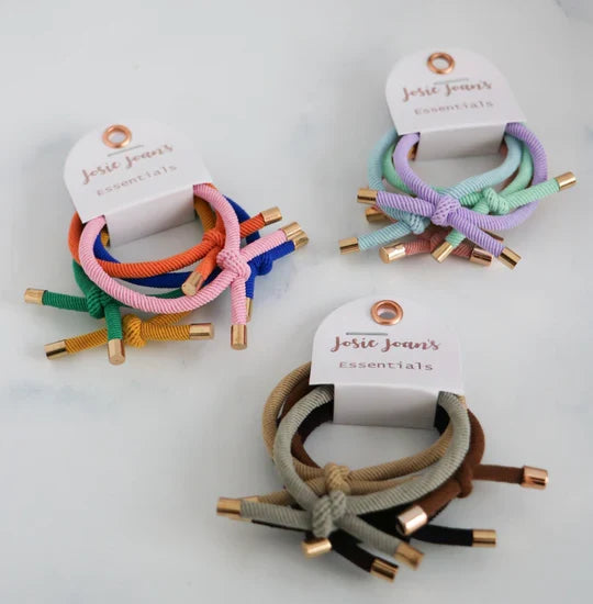 Josie Joan's Hair Tie Essentials Set of 5 | Neutral Nadine