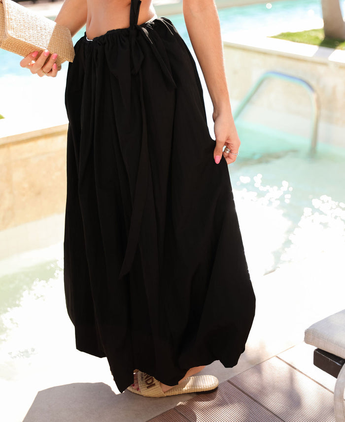 Julie Maxi Skirt - Black