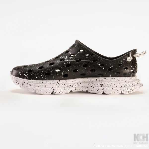 KANE Unisex's Revive - Black AOP/White Speck (KR125)