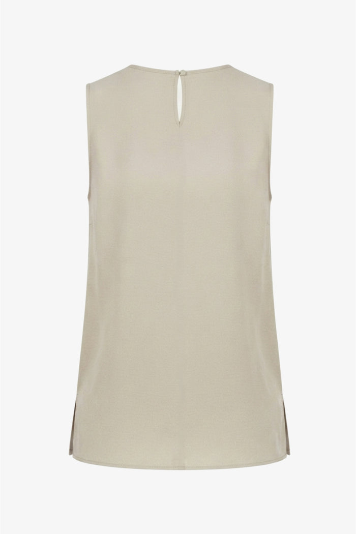 Keyhole Back Closure Blouse