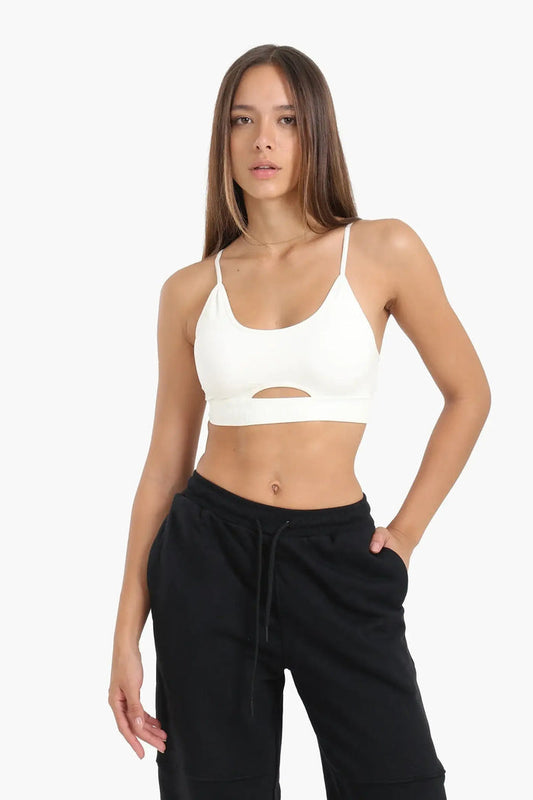 Keyhole Slip-On Bra
