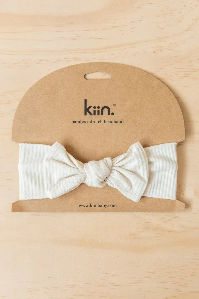 Kiin Organic Bamboo Stretch Bow Headband