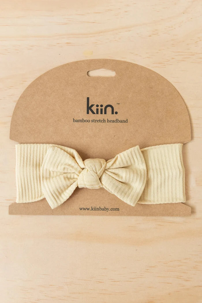Kiin Organic Bamboo Stretch Bow Headband