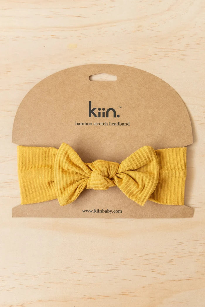 Kiin Organic Bamboo Stretch Bow Headband