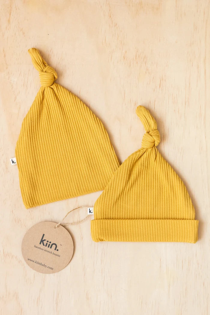 Kiin Organic Bamboo Stretch Knotted Beanie