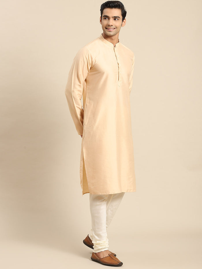 Kisah Men grey Kurta Jacket Set