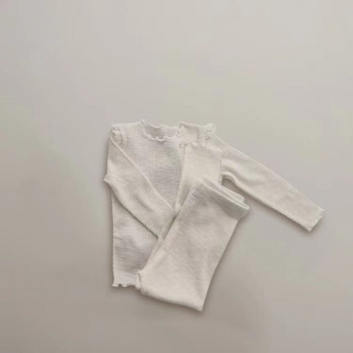 Knit Ribbed Top & Pants Set Dress Yo Baby Wholesale