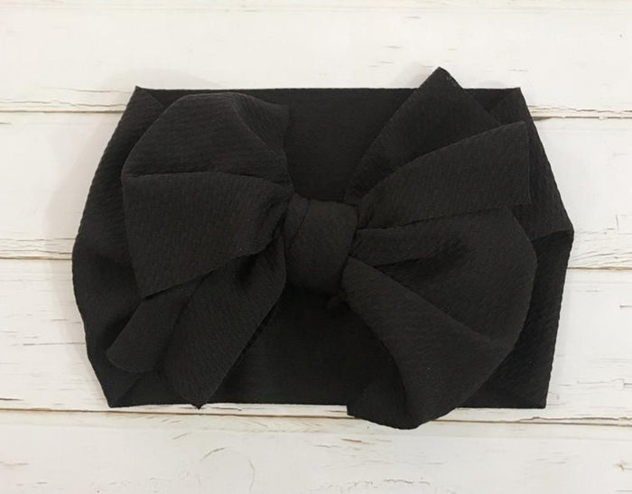 Knit Waffle Bow Hairband Yo Baby India