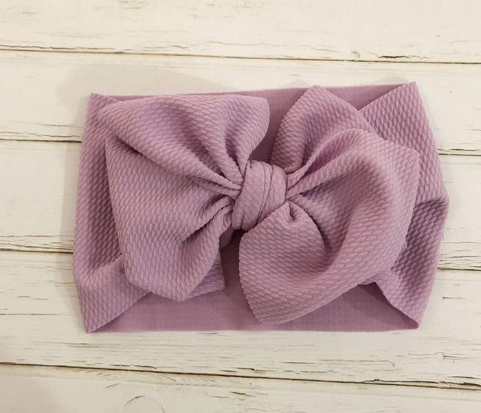 Knit Waffle Bow Hairband Yo Baby India