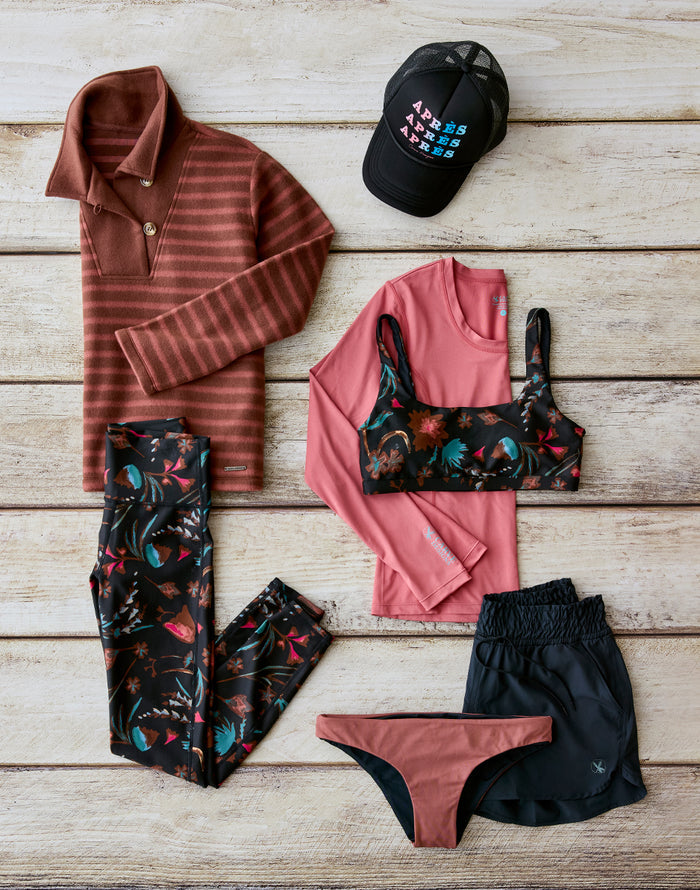 Korbyn Compression Top: Scattered Floral - FINAL SALE