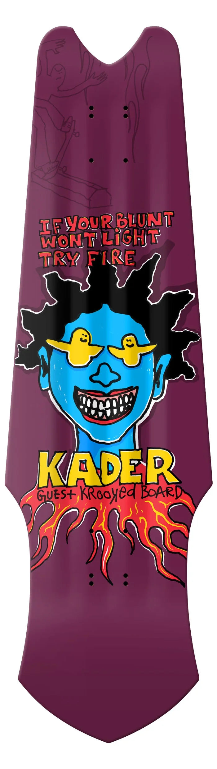 KROOKED KADER GUEST TRI PLANE DECK