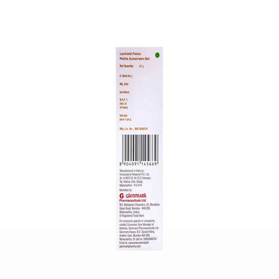La Shield Fisico Matte SPF 50 Sunscreen Gel, 50gm