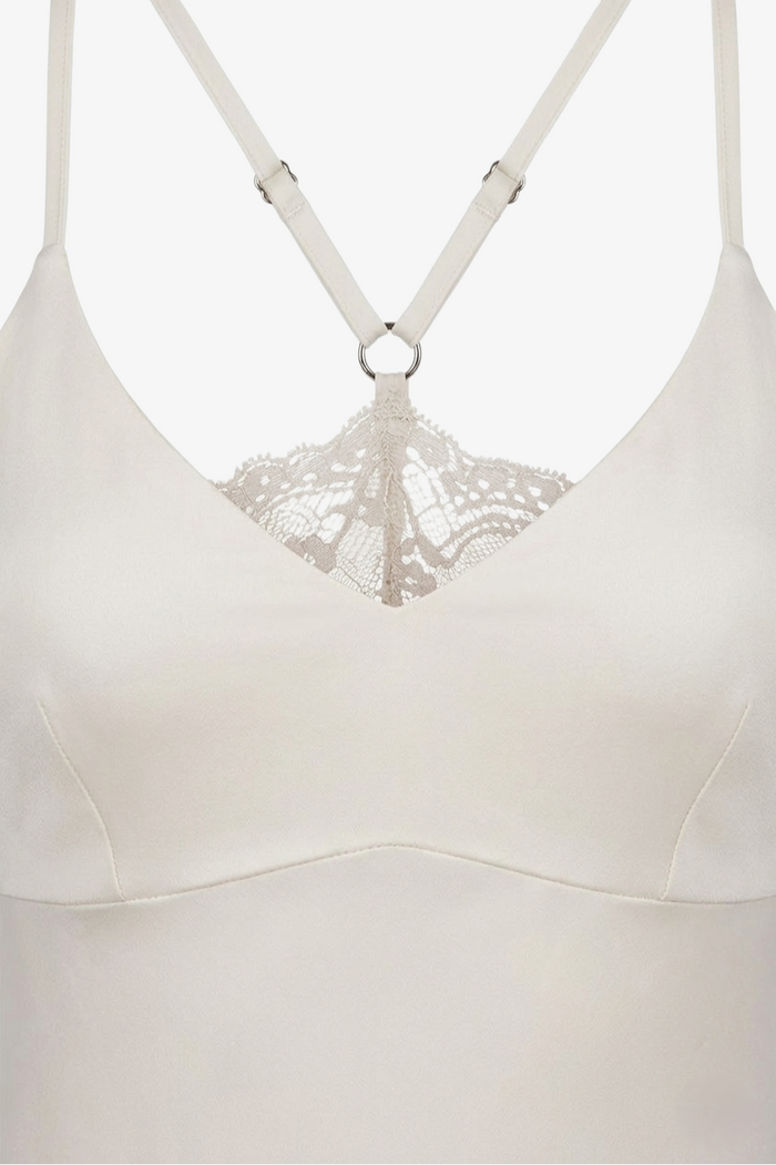 Lace-Back Nightgown