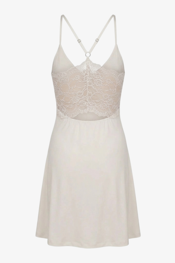 Lace-Back Nightgown
