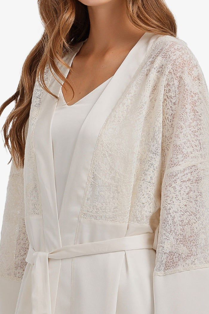 Lace Detail Nightgown Set