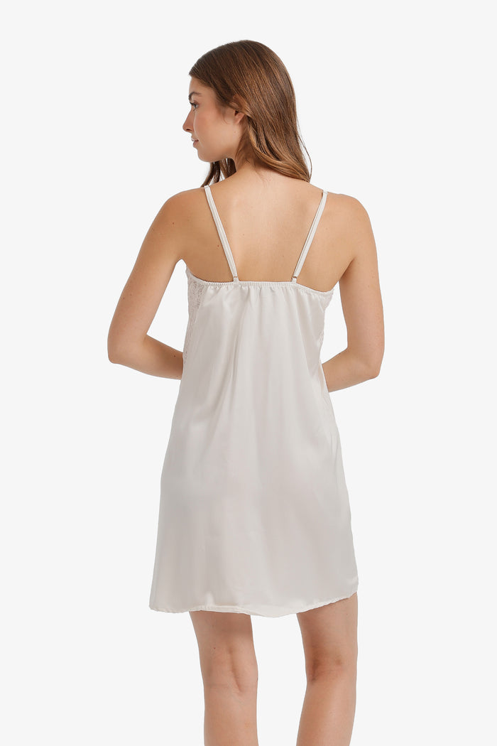 Lace Detail Nightgown Set