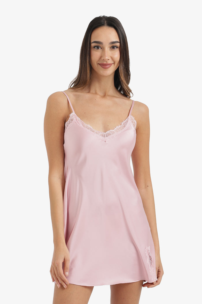 Peach Blossom / S / Satin