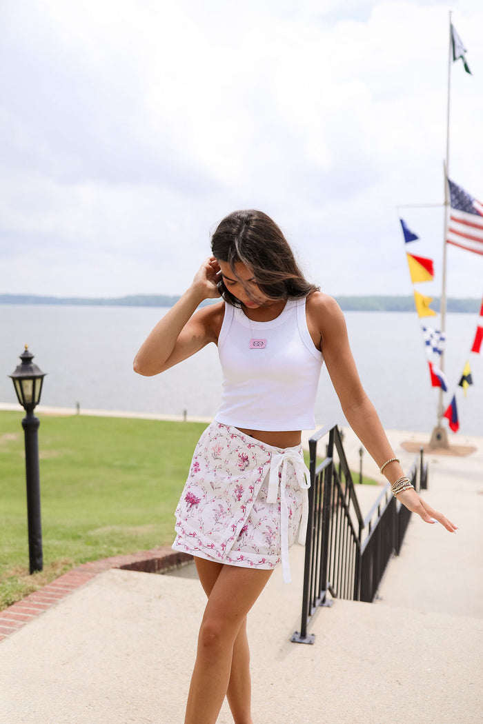 Laci Mini Skirt - Floral
