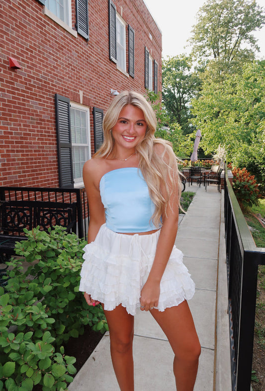 Landon Mini Skirt - Off White