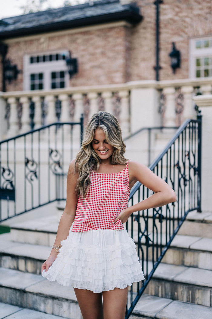 Landon Mini Skirt - Off White